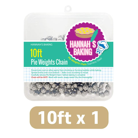 Hannah's Baking reusable eco-friendly pie weights