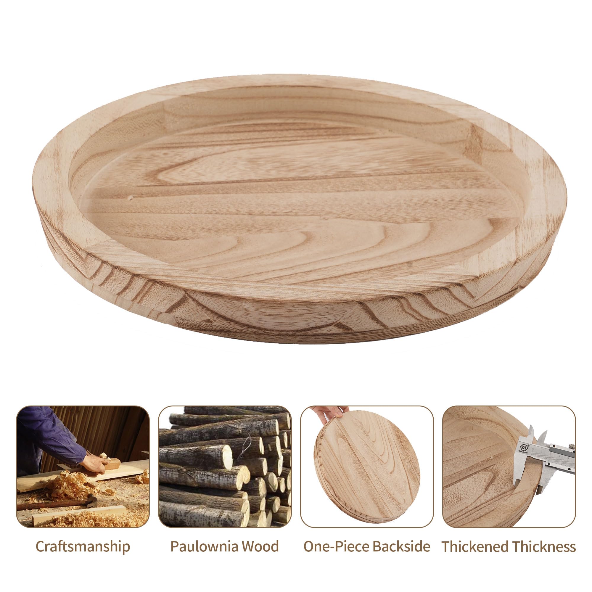 Hanobe entryway vanity tray for organizing small items with style.