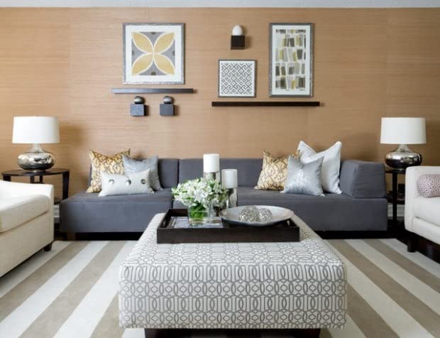 Hanobe tray matte finish, easy to wipe clean.