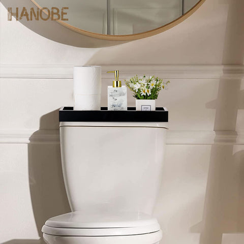 Hanobe rectangular tray coffee table storage adds tidy surface for remotes and decor.