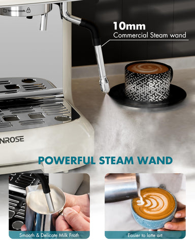 Hanrose grinder dial with 15 grind size options