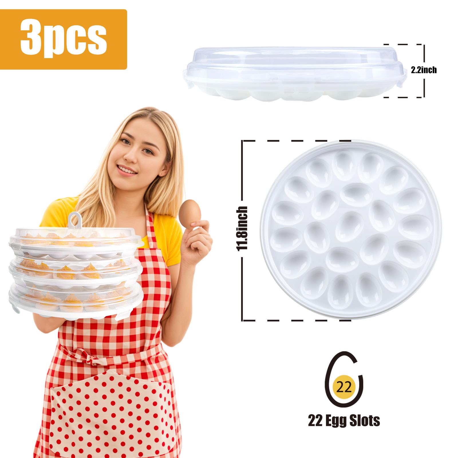 HANSGO white base provides a sturdy surface for stable travel.