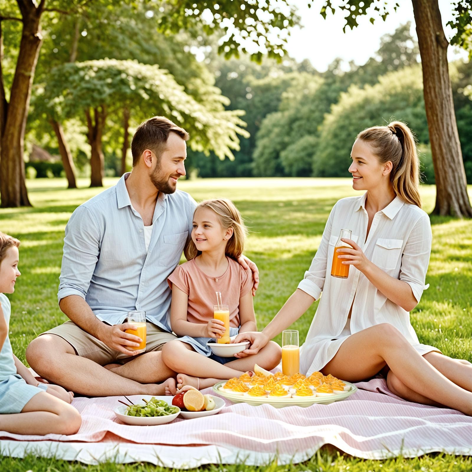 HANSGO portable carrier with handle ideal for picnics and parties