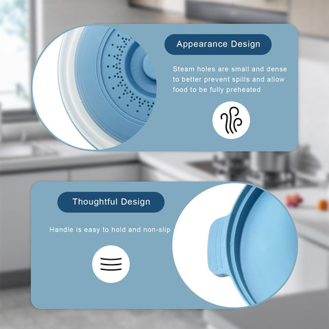 HANTUSWUS dishwasher-safe cover clean and reusable after meals.