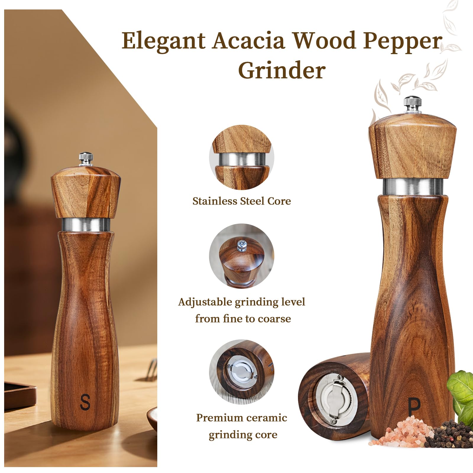 Haomacro easy-refill top cap preventing spills during refills