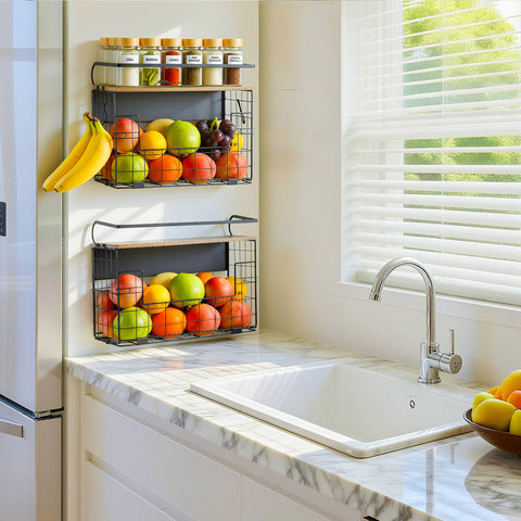 Haotao multi-purpose organizer tidies snacks, mugs, and utensils