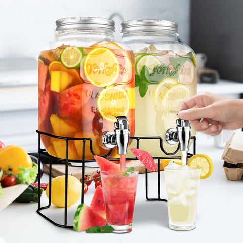 Haotao party dispenser pack includes chalkboards for quick beverage labeling