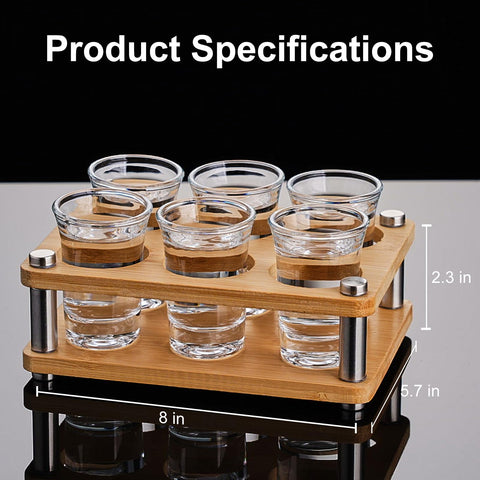 Haoxishui dishwasher-safe shot glasses for easy cleanup