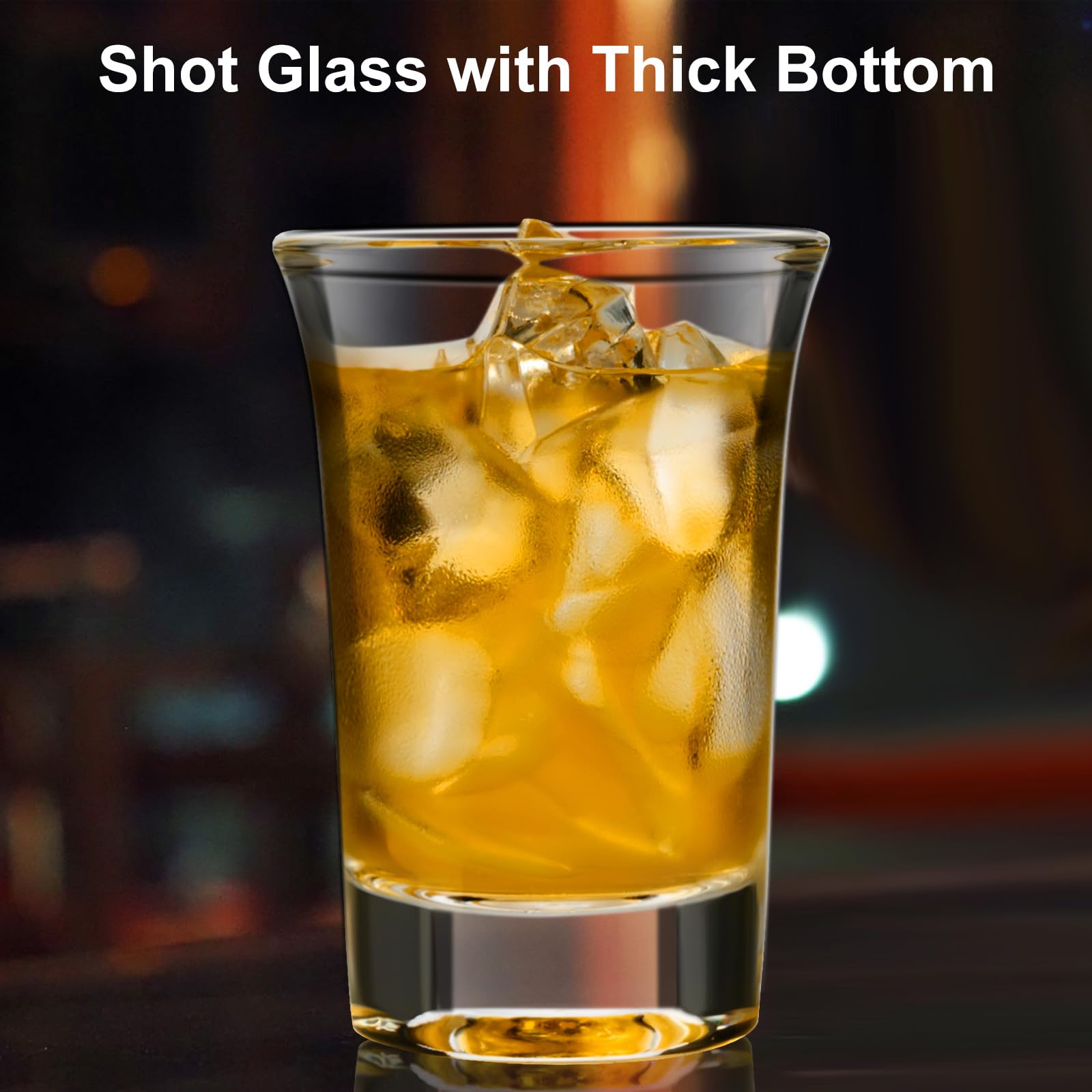 Haoxishui shot glasses show beverage colors vividly
