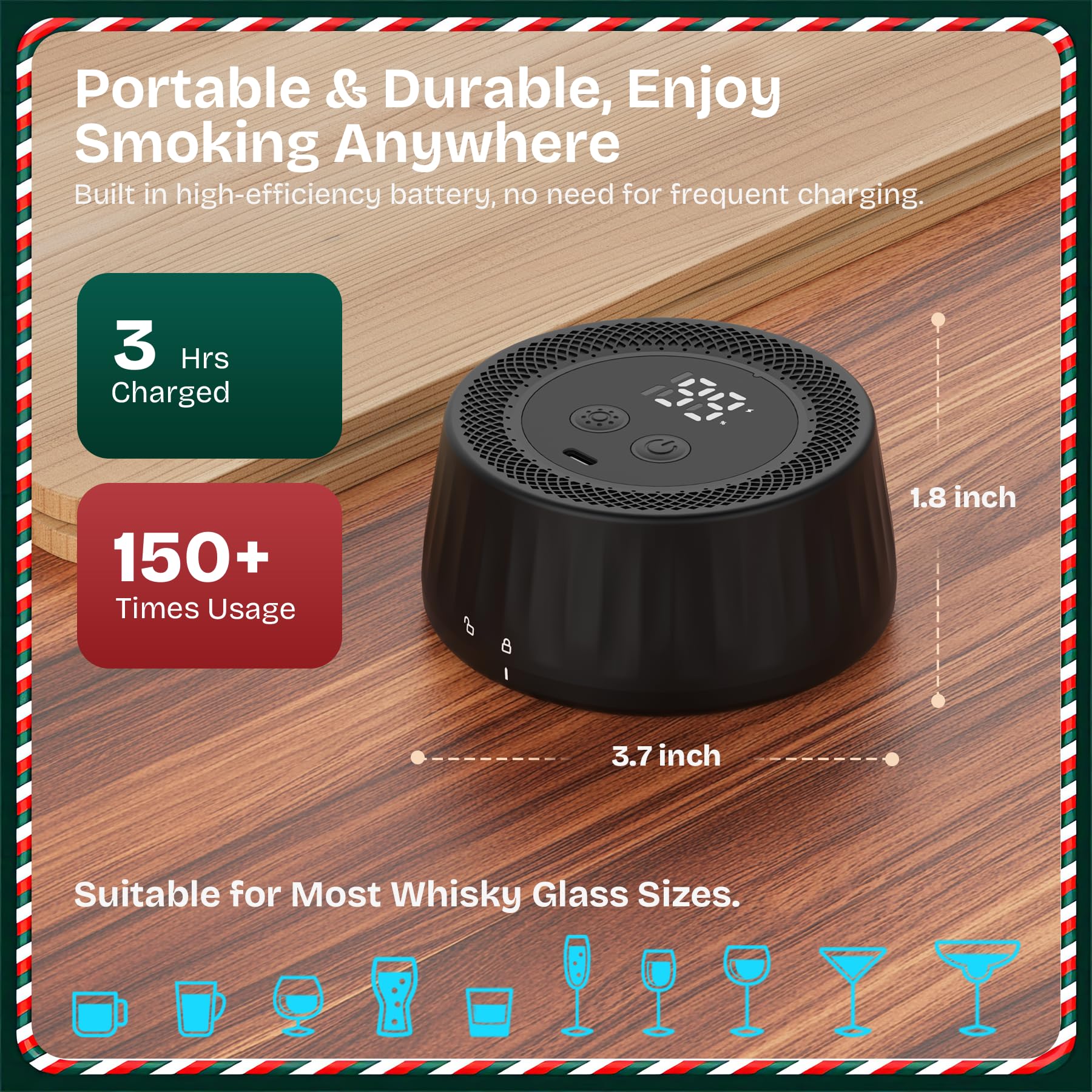 HAOYOUBI Reusable ice cubes and metal spoon for easy handling.