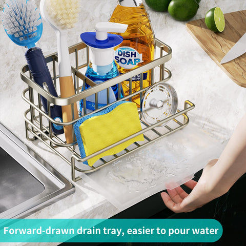 HapiRm 304 stainless steel construction resists rust in wet kitchen environments.