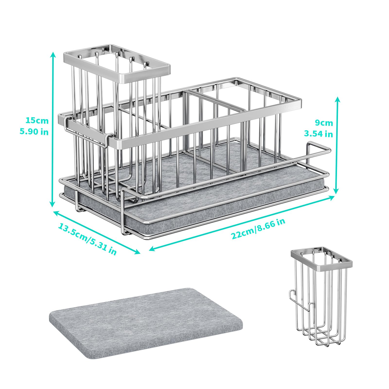 HapiRm fast-drainage design promotes airflow and quick drying.