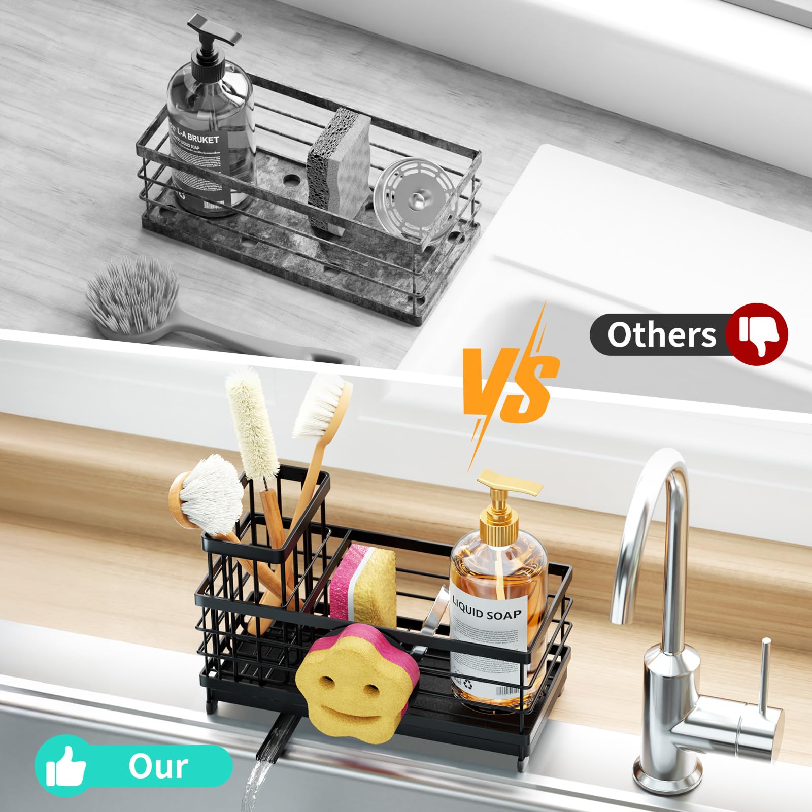 Quick drainage design promotes faster air circulation for a dry setup.