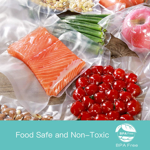 Happy Seal bags compatible with major brands like FoodSaver, Nesco, and Weston.