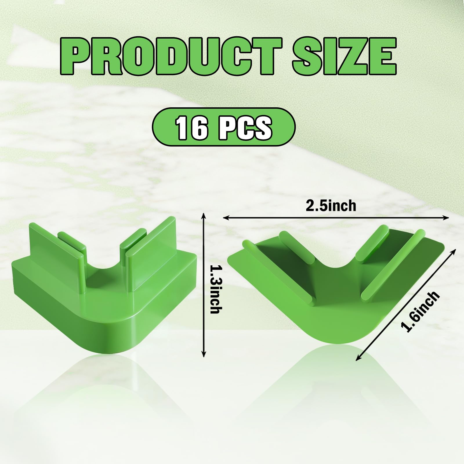 HAPYHOOM Tray Stackers use food-grade HDPE for safe direct contact with foods.