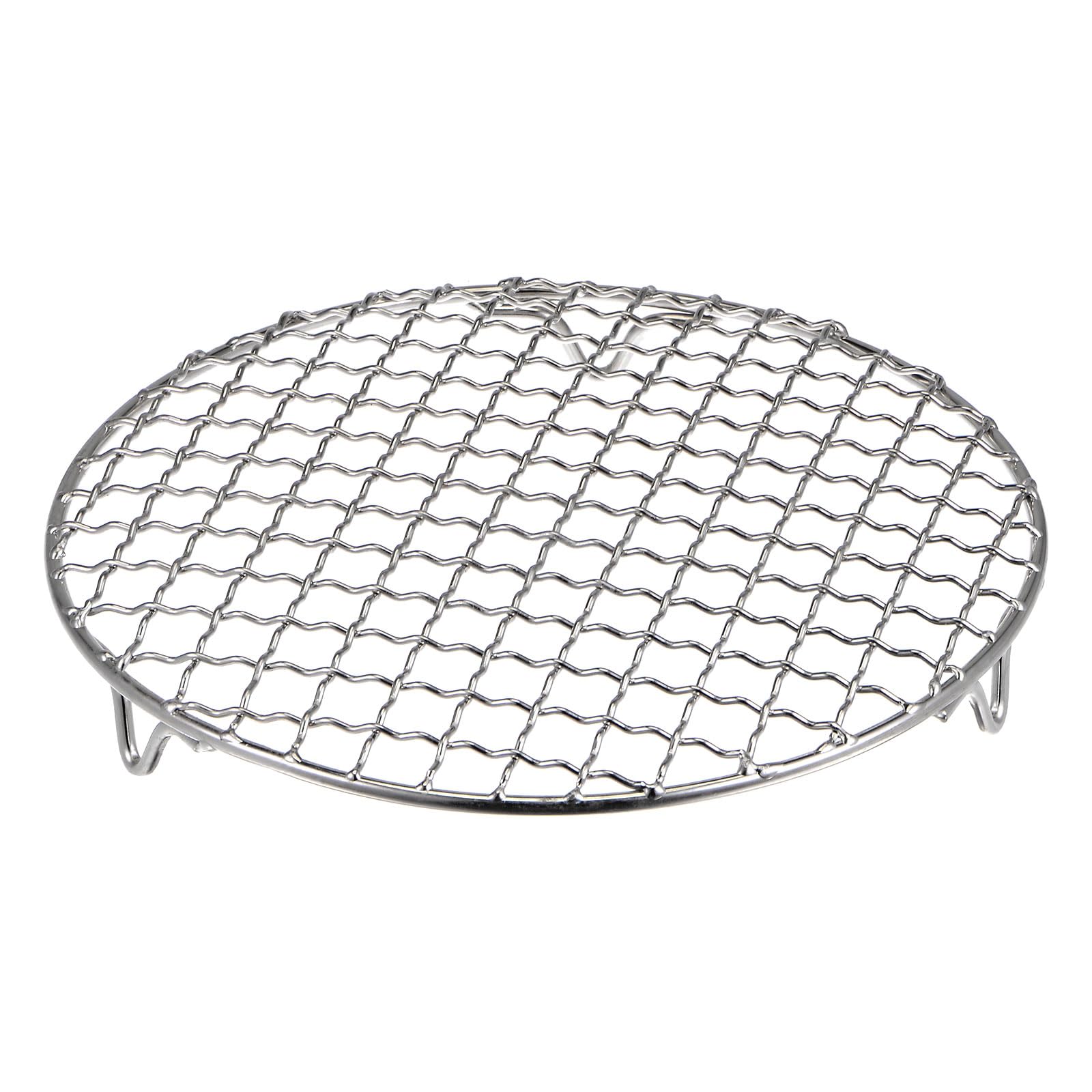 HARFINGTON round cooking rack 8-inch in stainless steel for even heat and airflow.