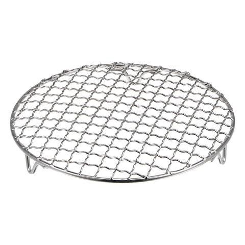 HARFINGTON round cooking rack 8-inch in stainless steel for even heat and airflow.