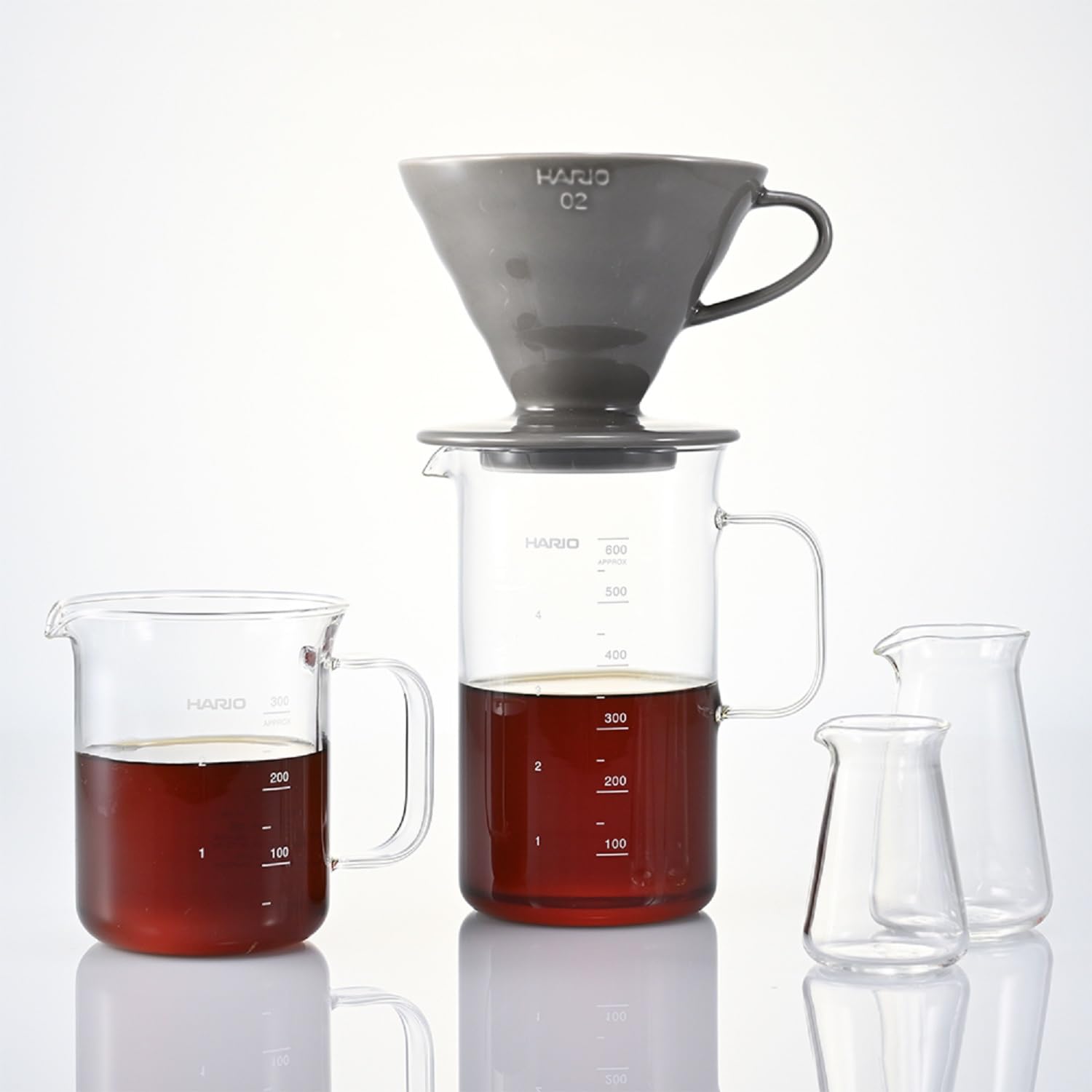 Hario Beaker Server 300ml ml markings aid accurate brew ratios