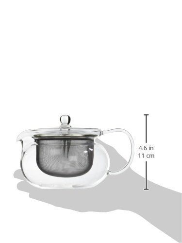 450 ml capacity of HARIO ChaCha Kyusu Maru teapot