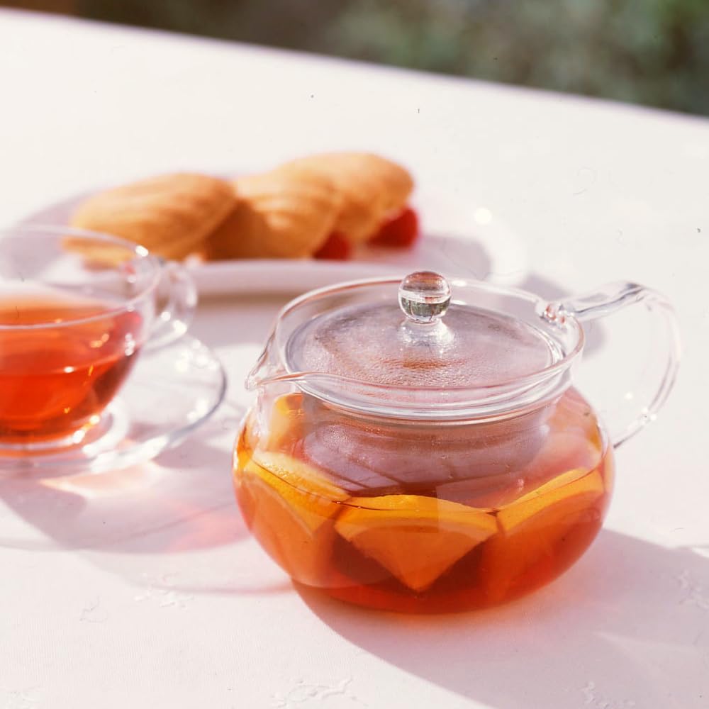 Japanese design influence on HARIO ChaCha Kyusu Maru glass teapot