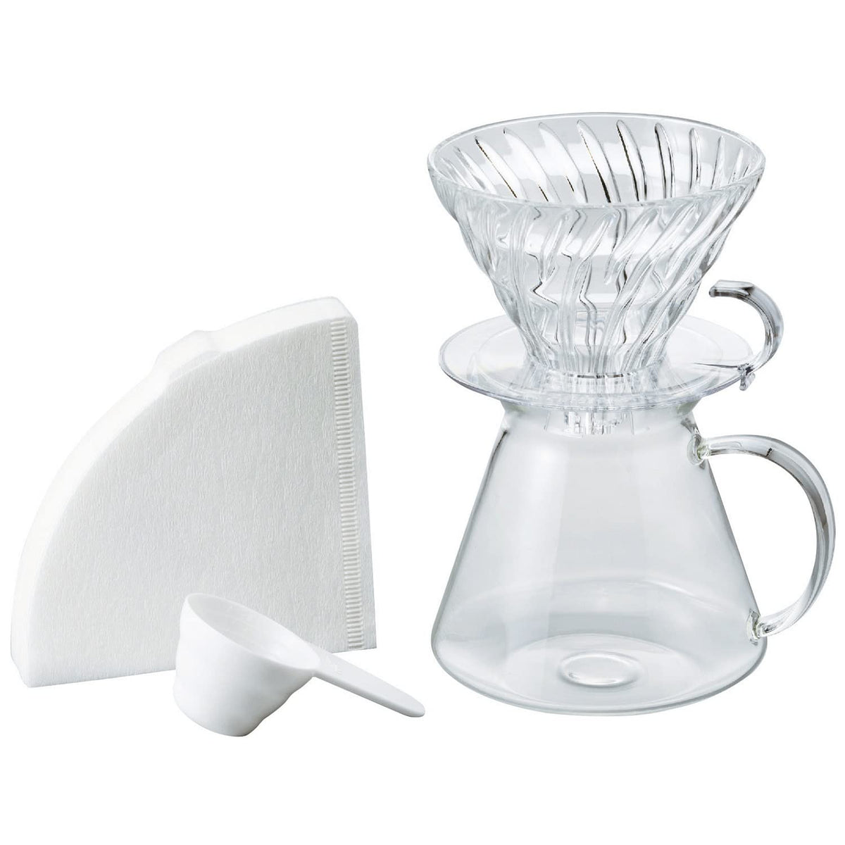 Hario Simply V60 Drip Assist set top view for precise pour-over flavor