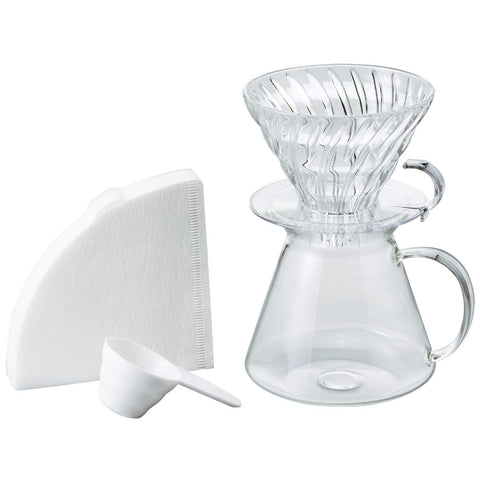 Hario Simply V60 Drip Assist set top view for precise pour-over flavor