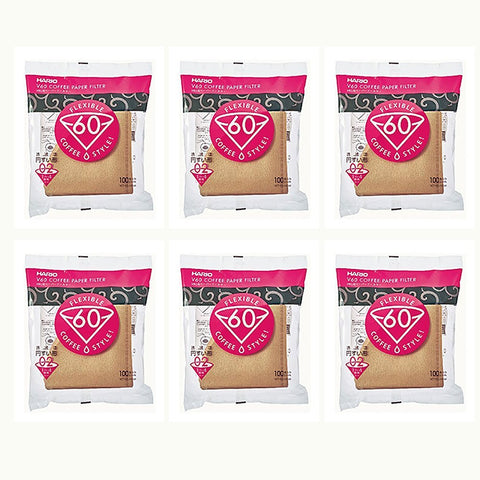 Hario size 2 natural coffee filters for clean pours in pour-over brewing.