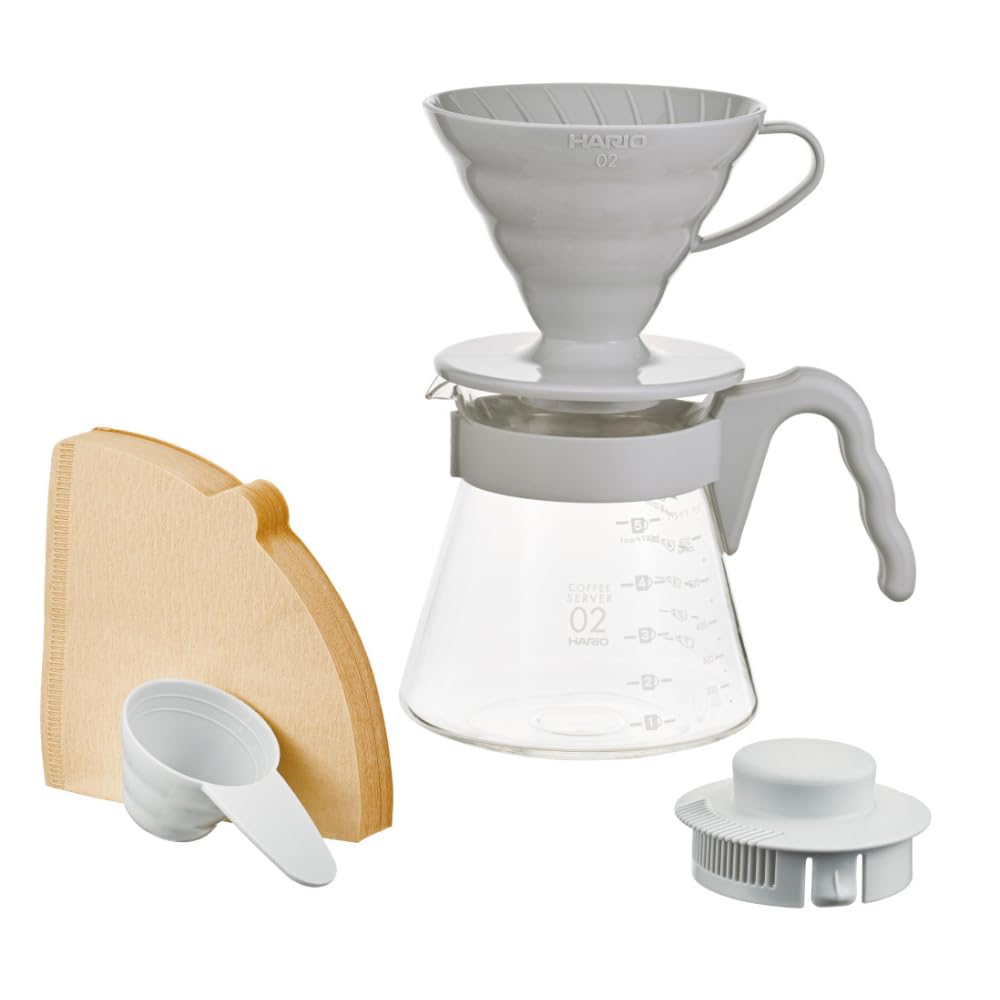 Hario V60 02 coffee dripper for precise pour and bright flavors.