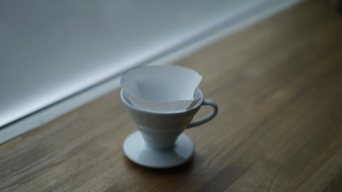 Boxed Hario V60 filters for quick, clean brew