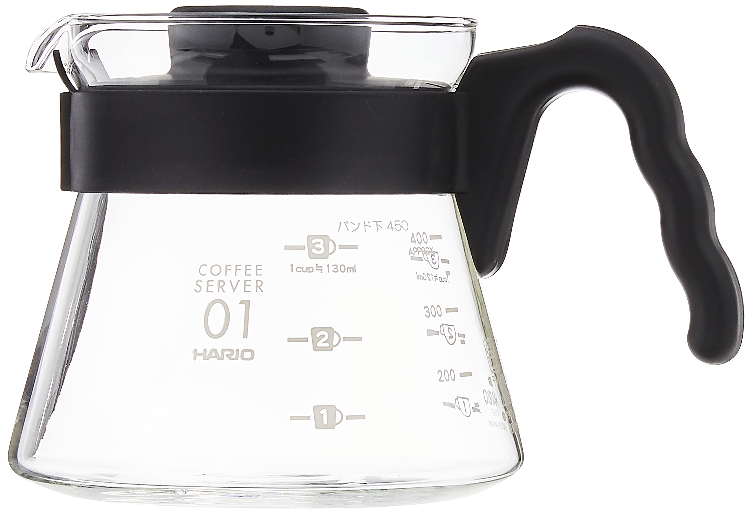 Borosilicate glass offers durability and heat resistance for daily use