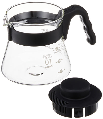 Thick glass preserves heat for longer coffee service times