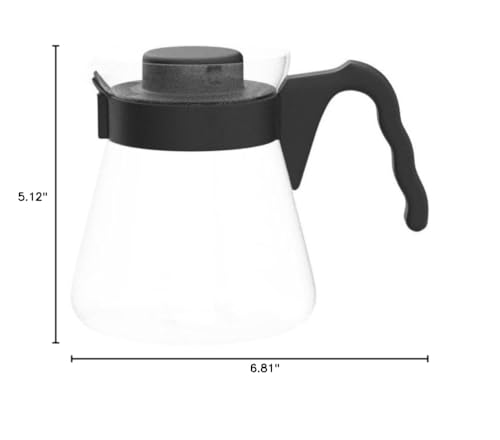Hario V60 microwave-safe glass for quick reheats