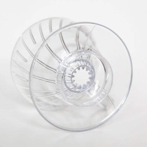 Hario V60 plastic dripper 02 cone shape enhances flavor balance.