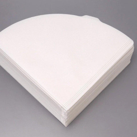 Hario V60 white filters help minimize sediment.