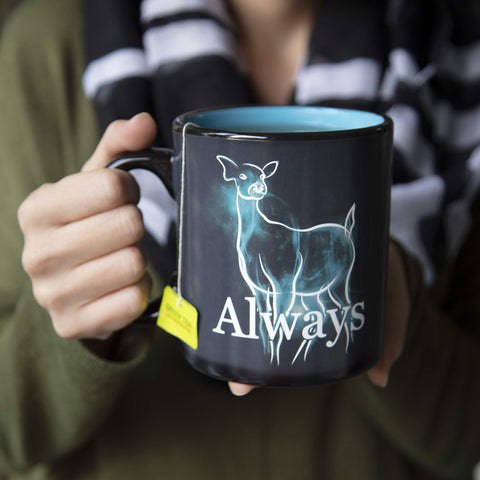 Harry Potter heat-changing mug adds cozy magic to mornings.