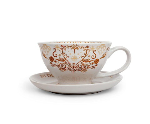 Harry Potter Grim teacup with ornate design for collectors and tea moments.