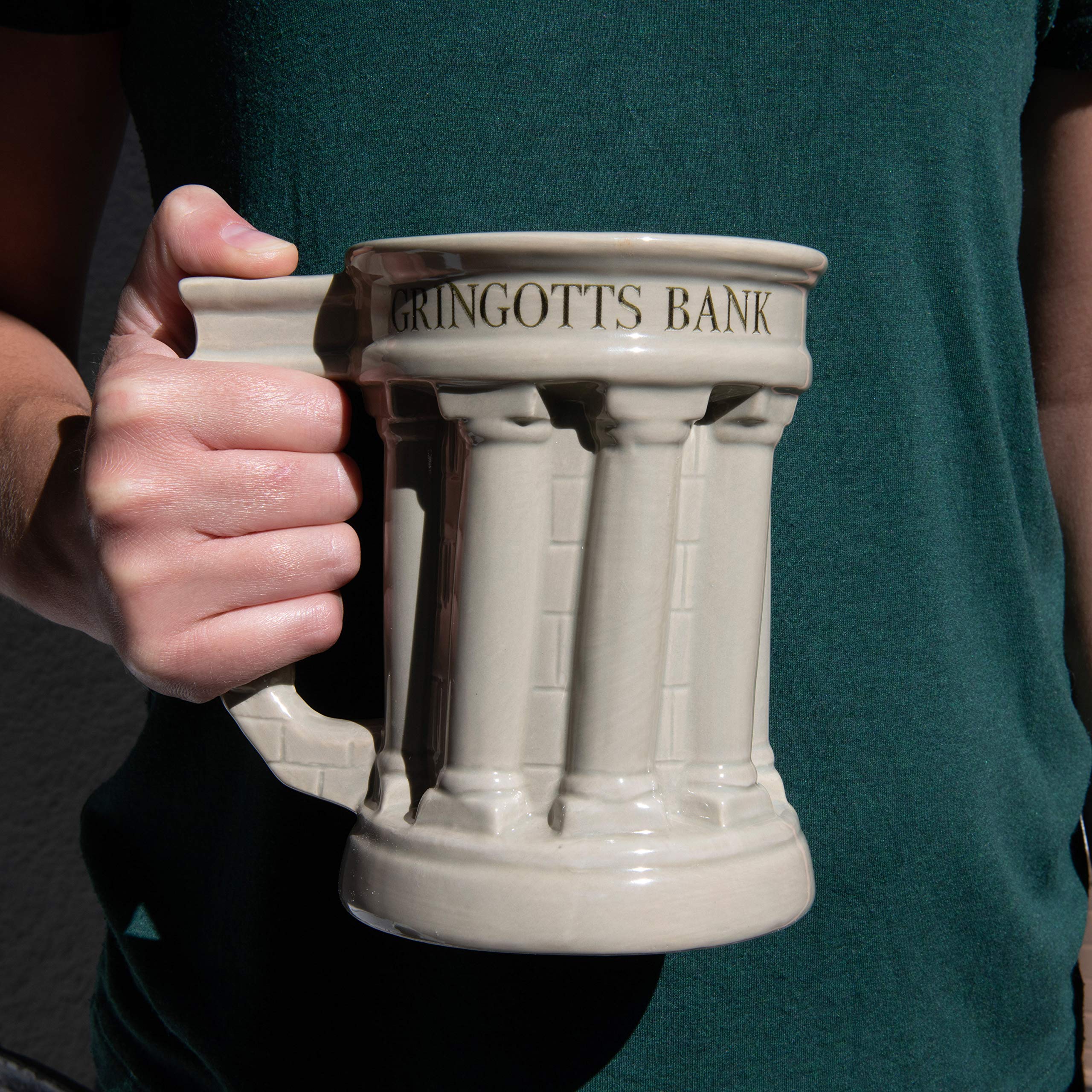 Mug filled with candy as a fun storage option when not in use.