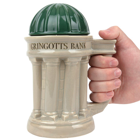 Close up of the mug handle for a secure, comfortable grip.