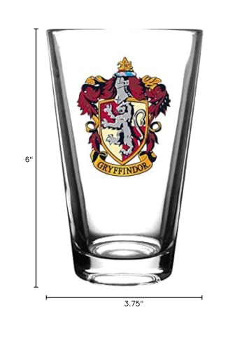 Harry Potter pint glass ready for display in a boxed set