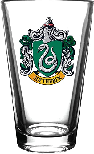 Harry Potter pint glass set in colorful window box for display