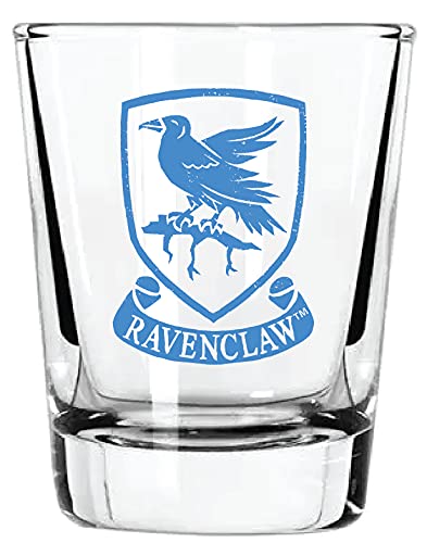 Harry Potter display box showing four house crests attractively