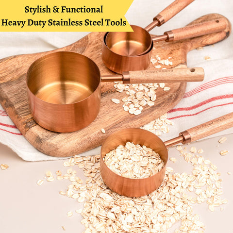 HARURI rust-resistant stainless steel for long-lasting performance with wet or dry ingredients.