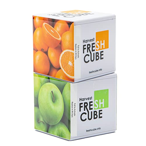 Harvest Fresh Cube in the crisper drawer helps produce stay fresh longer.