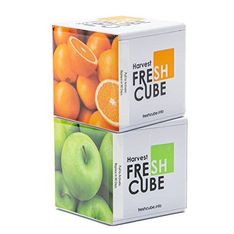 Harvest Fresh Cube in the crisper drawer helps produce stay fresh longer.