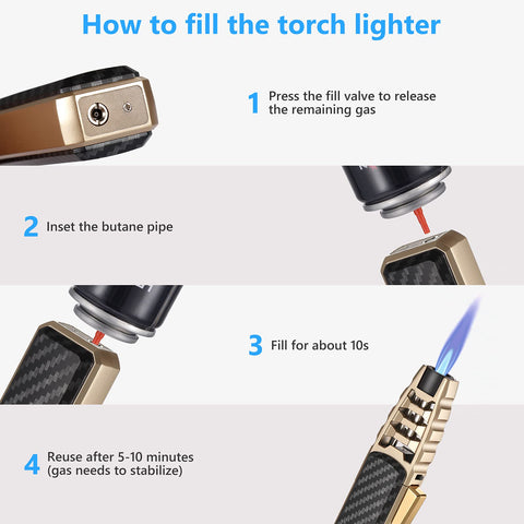 Harygate kitchen torch ideal for creme brulee and delicate toppings