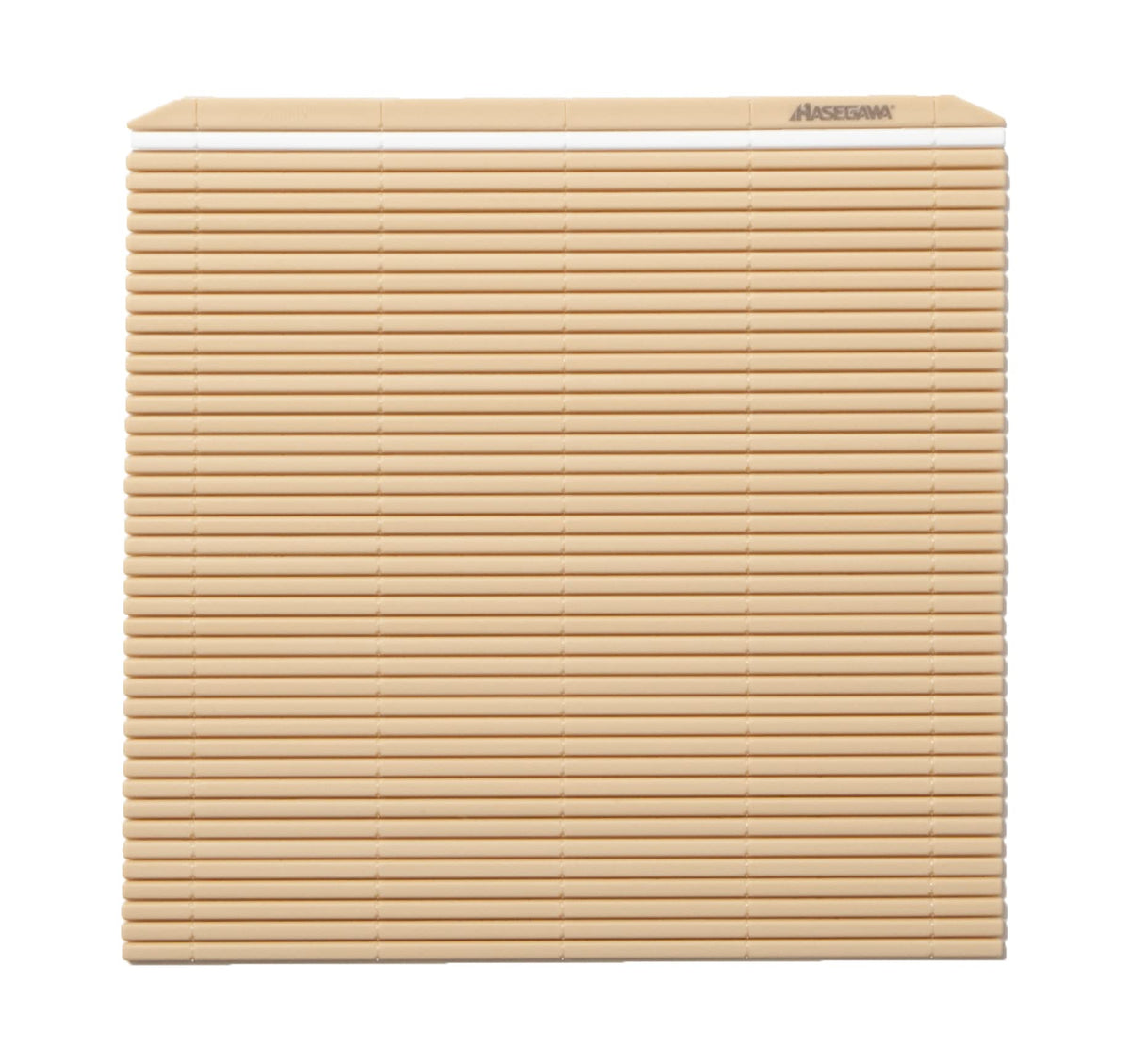 Hasegawa beige plastic sushi makisu rolling mat for easy homemade sushi preparation.