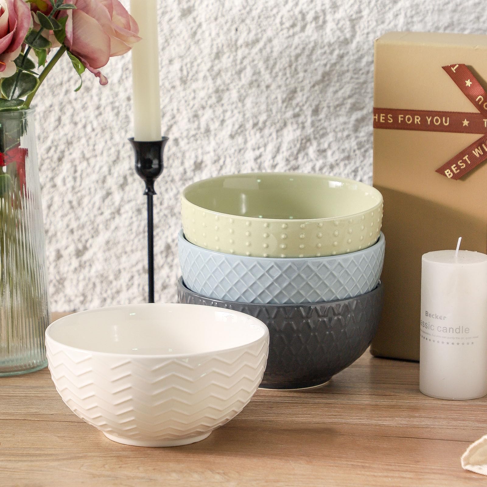 HASENSE bowls are microwave and dishwasher safe for quick reheats.