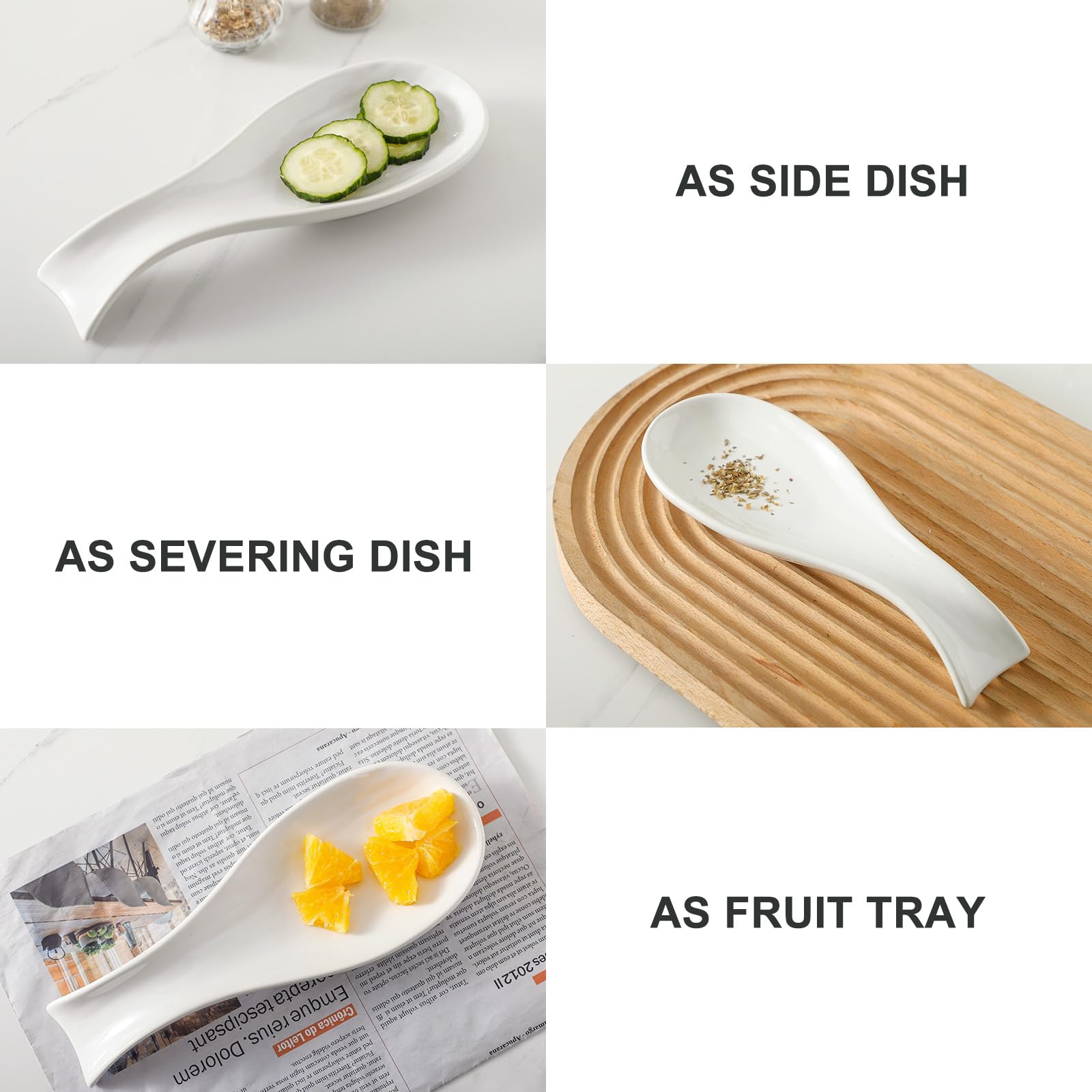Hasense spoon rest for coffee bar keeps surfaces tidy and ready.