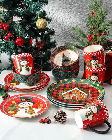 Hasense glossy porcelain bowls with handcrafted aesthetic