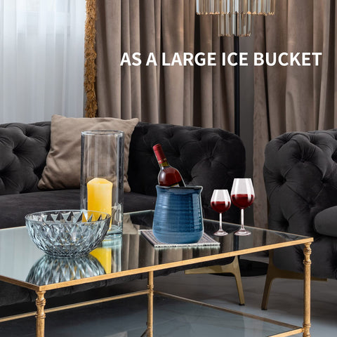 Hasense blue utensil holder makes a festive gift idea